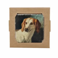 Boutiques de musées Art De La Table-Dessous de verre en marbre Jean-Baptiste Oudry - Polydore - Château de Fontainebleau