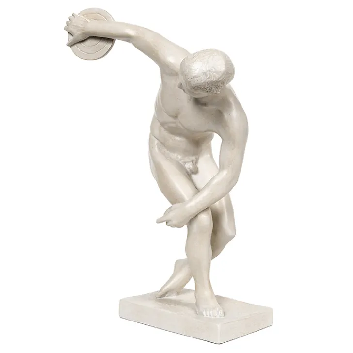 Discount Boutiques de musées Discobole en action - Résine