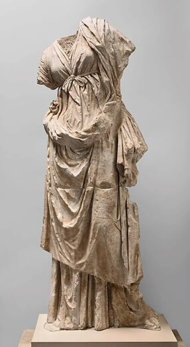 Boutiques de musées Panneaux Aluminium|Panneaux Acryliques-Don du général Schneider, statue féminine dite Niobide de Patras (panneaux aluminium)