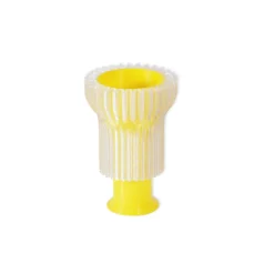 Boutiques de musées Design-Double bougeoir 2.21.1 - Jaune - Warren & Laetitia