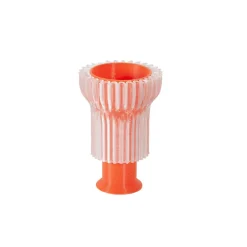 Boutiques de musées Design-Double bougeoir 2.21.1 - Orange - Warren & Laetitia