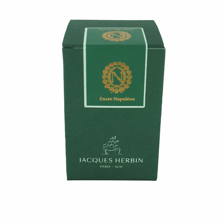 Boutiques de musées Écriture-Encre pour stylo plume vert Empire avec chiffre N de Napoléon