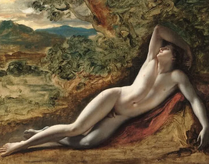 Outlet Boutiques de musées Endymion. Effet de lune, dit aussi Le Sommeil d'Endymion (toiles encadrées)