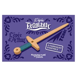 Boutiques de musées Loisirs Créatifs-Epée Excalibur à construire - Manufacture en Famille