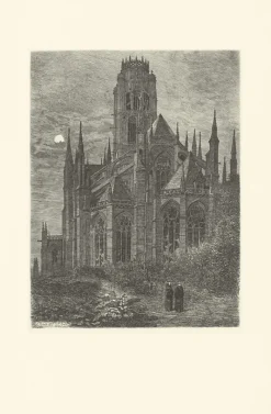 Best Boutiques de musées Estampe Abbaye Saint-Ouen de Rouen - Nicolle