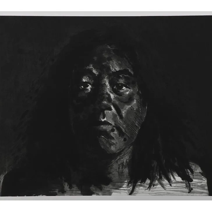 Sale Boutiques de musées Estampe Autoportrait - Yan Pei-Ming 2009