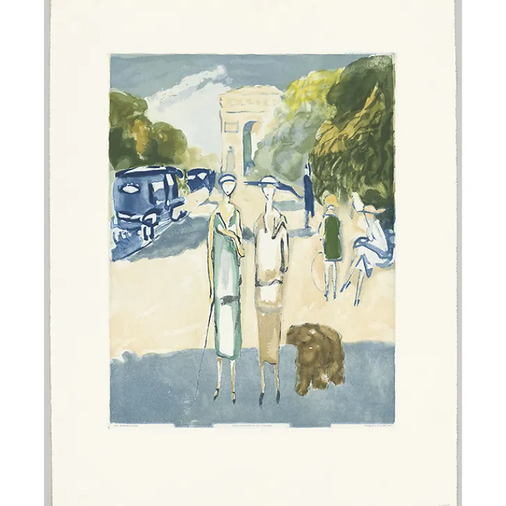 Discount Boutiques de musées Estampe Avenue Du Bois de Van Dongen