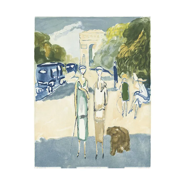 Discount Boutiques de musées Estampe Avenue Du Bois de Van Dongen