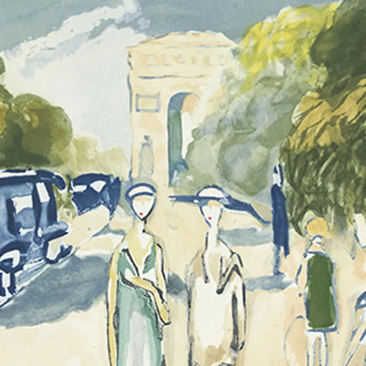 Discount Boutiques de musées Estampe Avenue Du Bois de Van Dongen