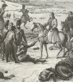 Boutiques de musées Estampe Bataille d'Eylau (9 février 1807) - Louis Francois Lejeune