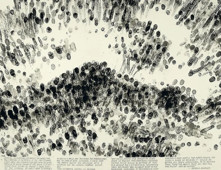 Clearance Boutiques de musées Estampe Blind Time VI, (Temps aveugle VI) - Robert Morris