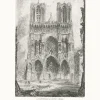 Boutiques de musées Architecture Et Villes-Estampe Cathédrale de Reims - Louis Orr