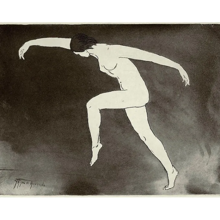 Boutiques de musées Art Moderne-Estampe Danseuse - Ripa De Roveredo