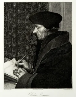 Boutiques de musées Personnages Et Évènements Historiques|Chefs D'Œuvre Des Musées-Estampe Didier Erasme - Félix Henri Bracquemond