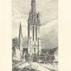 Boutiques de musées Architecture Et Villes-Estampe Eglise de Pleyben - Gabriel Toudouze