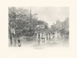 Best Boutiques de musées Estampe Entrée de la Cité, vue du pont Saint-Michel