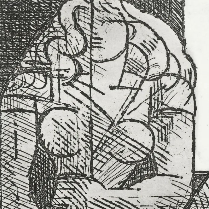 Boutiques de musées Paris Et Le Louvre-Estampe Estaminet - Marcel Gromaire