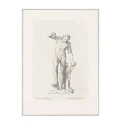 Boutiques de musées Dessins-Estampe Faune dansant et jouant des cymbales