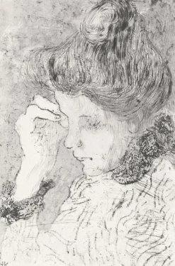 New Boutiques de musées Estampe Femme en buste - Louis Valtat