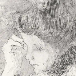 New Boutiques de musées Estampe Femme en buste - Louis Valtat