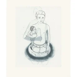 Boutiques de musées Créations Contemporaines-Estampe Françoise Petrovitch - Garçon à la poupée