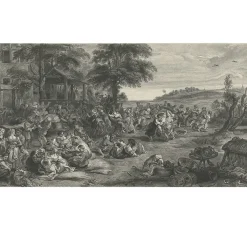 Boutiques de musées Estampe Fête flamande ou kermesse - Pierre-Paul Rubens