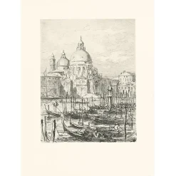 New Boutiques de musées Estampe Église de la Salute à Venise - Henri-Lucien Cheffer