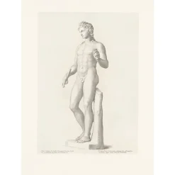 Boutiques de musées Nu-Estampe Jeune homme - Claude Mellan