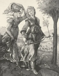 New Boutiques de musées Estampe Judith - Botticelli