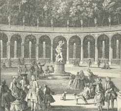 Clearance Boutiques de musées Estampe La Colonnade des jardins de Versailles - Jacques Rigaud