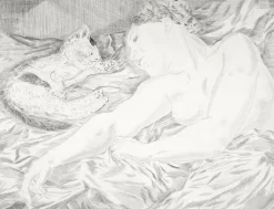 New Boutiques de musées Estampe La femme au chat - Foujita