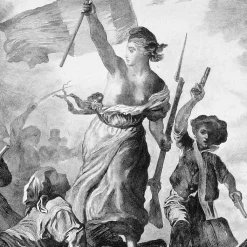 Clearance Boutiques de musées Estampe La Liberté guidant le peuple, 28 juillet 1830 - Eugène Delacroix