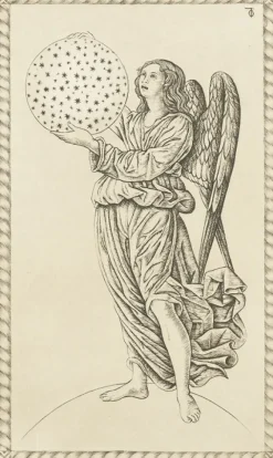 Clearance Boutiques de musées Estampe La 8ème sphère, carte 48, Le Tarot de Mantegna - Cécile Reims