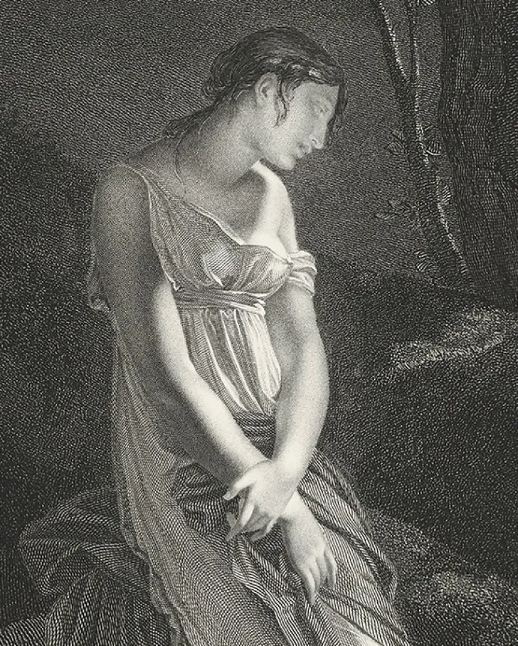 Boutiques de musées Chefs D'Œuvre Des Musées-Estampe La mère infortunée - Constance Mayer