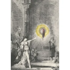 Boutiques de musées Chefs D'Œuvre Des Musées-Estampe L'apparition : Salomé et la tête de saint Jean-Baptiste - Gustave Moreau