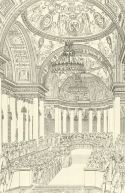Best Boutiques de musées Estampe Le banquet impérial au palais des Tuileries, mariage de Napoléon et de Marie-Louise, 1810