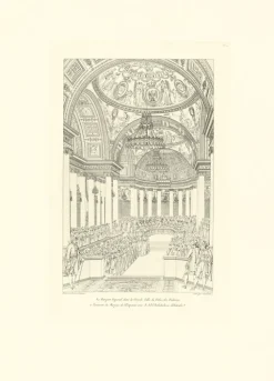 Best Boutiques de musées Estampe Le banquet impérial au palais des Tuileries, mariage de Napoléon et de Marie-Louise, 1810