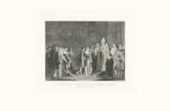 New Boutiques de musées Estampe Le mariage de Napoléon Ier et de Marie-Louise au palais du Louvre le 2 avril 1810 - Léopold Massard d'après Rouget