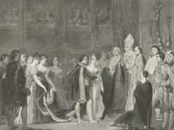New Boutiques de musées Estampe Le mariage de Napoléon Ier et de Marie-Louise au palais du Louvre le 2 avril 1810 - Léopold Massard d'après Rouget