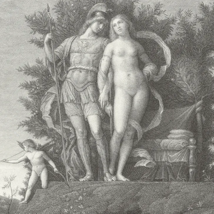 Boutiques de musées Estampe Le Parnasse - Andrea Mantegna