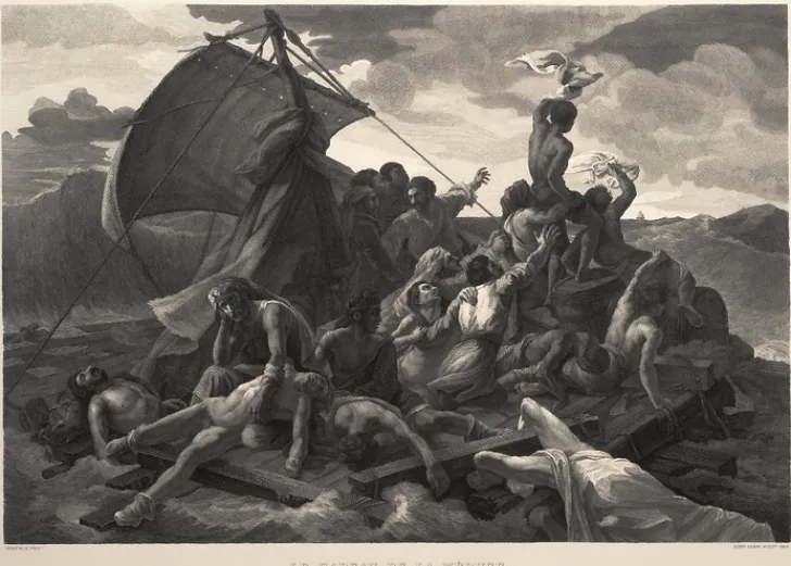 Outlet Boutiques de musées Estampe Le radeau de la Méduse - Géricault