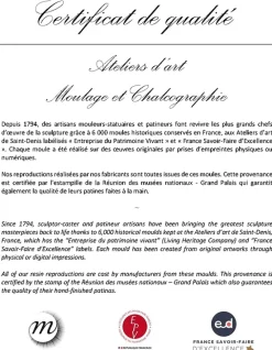 Boutiques de musées Chefs D'Œuvre Des Musées-Estampe Les bergers d'Arcadie - Nicolas Poussin