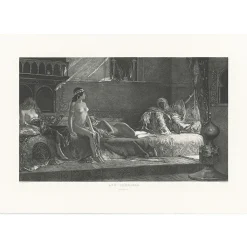 Boutiques de musées Chefs D'Œuvre Des Musées-Estampe Les chérifas - Benjamin Constant
