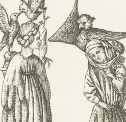 Boutiques de musées Art Moderne-Estampe Lettre B de l'Alphabet du Maître E.S - Cécile Reims