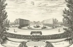 Boutiques de musées Personnages Et Évènements Historiques-Estampe L'Ile d'Alcine et son palais enchanté - Israël Silvestre