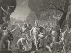 Discount Boutiques de musées Estampe Léonidas aux Thermopyles - Jacques-Louis David