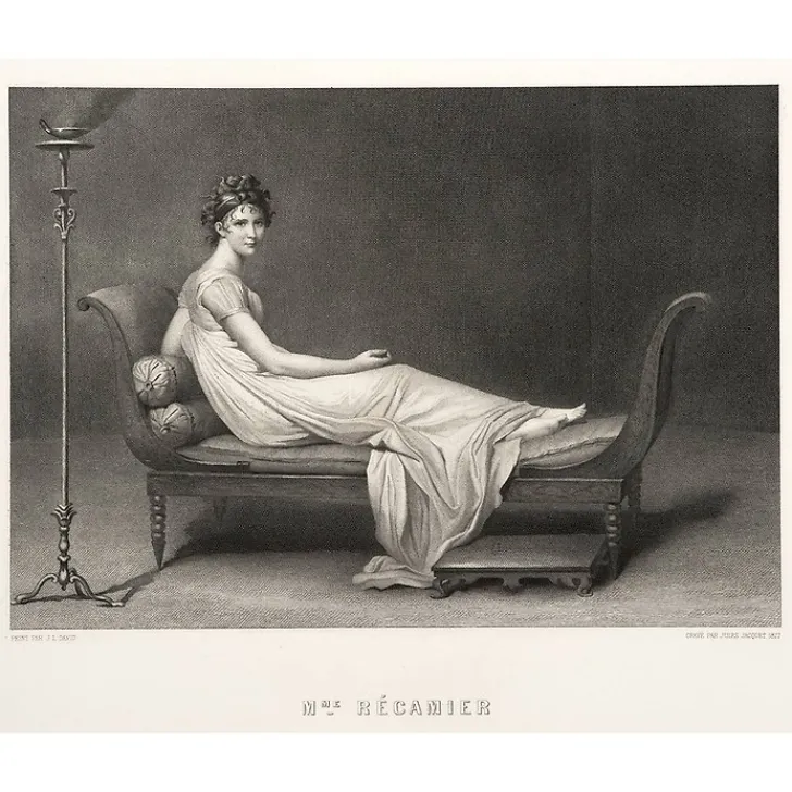 Best Boutiques de musées Estampe Madame Récamier - Jacques-Louis David