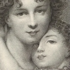 New Boutiques de musées Estampe Madame Vigée Le Brun et sa fille Jeanne-Lucie, dite Julie