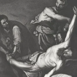 Boutiques de musées Chefs D'Œuvre Des Musées-Estampe Martyre de saint Barthélémy d'après Ribera