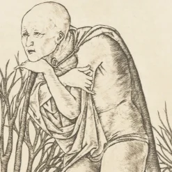 New Boutiques de musées Estampe Misero, carte 1 - Le Tarot de Mantegna, Cécile Reims